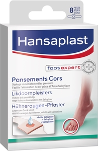 Hansaplast Foot Expert 8 Pansements Cors