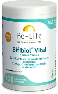 Be-Life Bifibiol Vital 50+ 30 Gélules