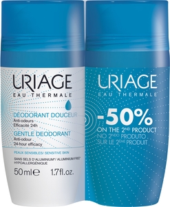 Uriage Coffret Déodorant Douceur Roll-on 2x50ml (2ème produit à - 50%)