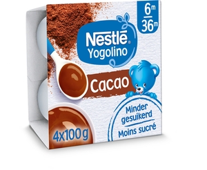 NESTLÉ Yogolino Dessert Cacao Bébé 6+ Mois 4x100g