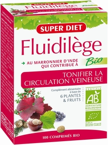 Super Diet Fluidilège Bio 100 Comprimés