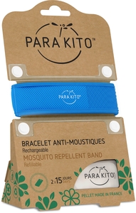 Bracelet Anti Moustiques Para&#039;Kito Bleu