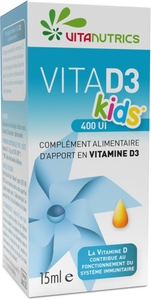 VitaD3 Kids 400UI Gouttes 15ml
