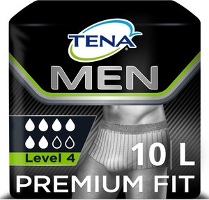 TENA Men Premium Fit Large - 10 pièces