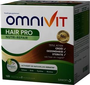 Omnivit Hair Pro Nutri-Repair 120 Comprimés