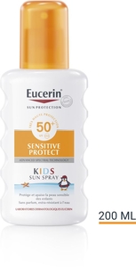 Eucerin Sun Protection Solaire Sensitive Protect Spray Enfants IP50+ 200ml