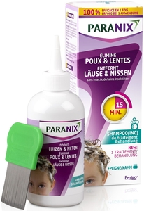 Paranix Shampooing Avec Peigne 200ml
