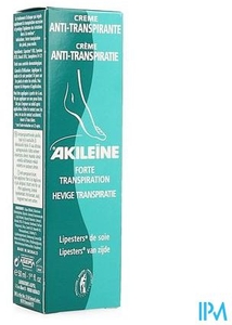 Akileine Creme A/transpirante Tube 50ml