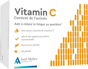 Astel Vitamine C 60 Gélules