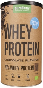 Organic Whey Protein Sans Lactose Chocolat Poudre 400g