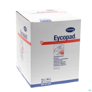 Eycopad 25 Compresses Ophtalmiques Stériles 70 x 85 mm