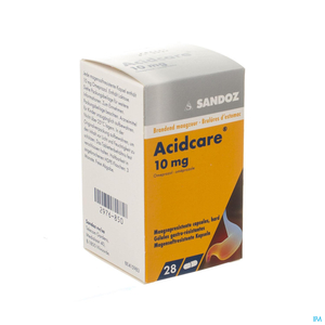 Acidcare Sandoz 10mg 28 Gélules Gastro-Résistantes