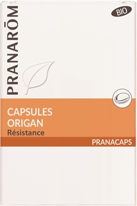 Pranarôm Pranacaps Origan Bio 30 Capsules