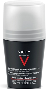 Vichy Homme Déodorant Anti Transpirant 72H Controle Extrème 50ml