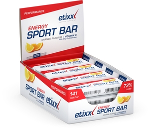 Etixx Energy Sport Bar Orange 12x40g