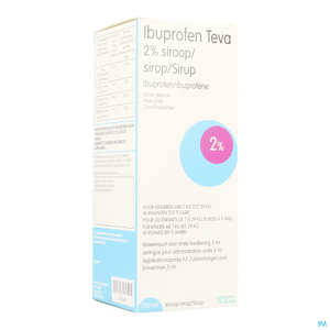 Ibuprofen Ratiopharm 2% Sirop 200ml