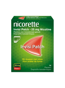 Nicorette Invisi Patch 25mg De Nicotine 14 Patches