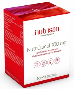 Nutrisan NutriQuinol 100mg 90 Gélules (+ 15 Gratuites)