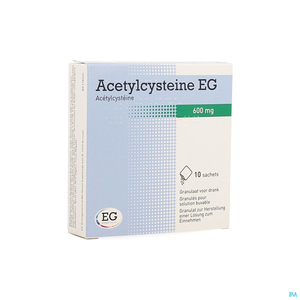 Acetylcysteine EG 600mg 10 Sachets