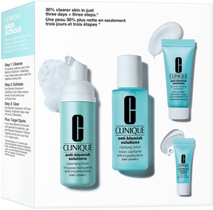 Clinique Skin School Anti-Blemish Kit 4 Produits