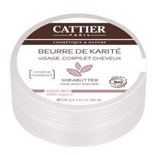 Cattier Beurre Karité Bio Boite 100g