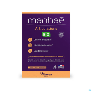 Vitavea Manhae Articulations Bio 30 Comprimés