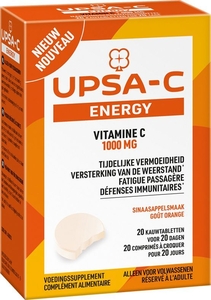 UPSA-C Energy Vitamine C 1000 20 Comprimés