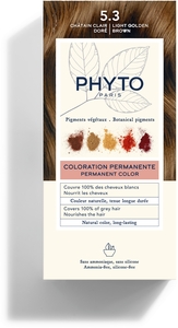 Phytocolor Kit Coloration Permanente 5.3 Chatain Clair Doré