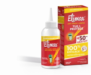 Elimax Shampooing Anti-Poux 250ml (avec 50ml gratuit)
