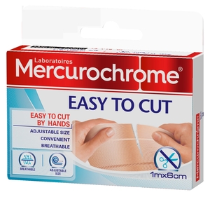 Mercurochrome Easy to Cut Bande 1M