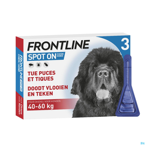 Frontline Spot On Chien 40-60kg Pipet 3x4,02ml