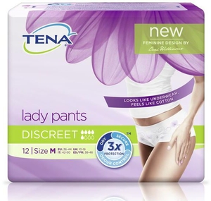 Tena Lady Pants Discreet Medium 12 Culottes