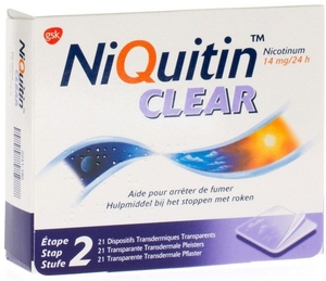 NiQuitin Clear 14mg 21 Patches