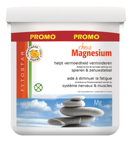 Fytostar Chew Magnésium 120 Comprimés à Croquer (pack promo)