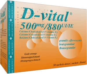 D-Vital 500/880 Orange 30 Sachets