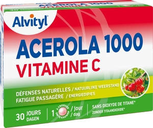 Alvityl Acerola Vitamine C 30 Comprimés