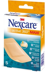 Nexcare 3M Active Strip 360 Maxi 5 Pansements