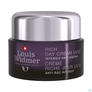 Louis Widmer Crème Riche Jour Sans Parfum UV30 50ml