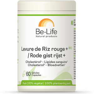 Be Life Levure de Riz rouge + Bio 60 Gélules