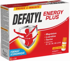 Defatyl Energy Plus 28 Flacons x 15ml