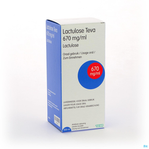 Lactulose Teva 670mg/ml Solution Buvable 500ml