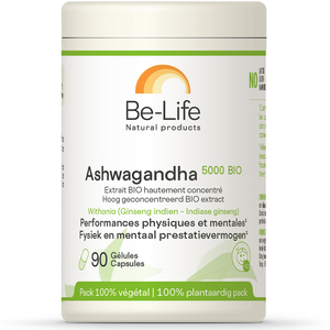 Be Life Ashwagandha 5000 Bio 90 Gélules