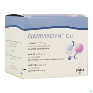 Gammadyn Cuivre (Cu) Ampoules 30x2ml Unda