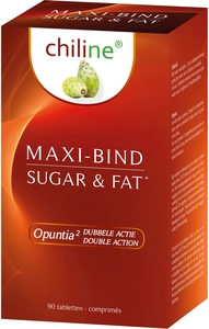 Chiline Maxi Bind Sugar &amp; Fat 90 Comprimés
