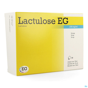 Lactulose EG Sirop 670mg/ml Sirop Sachets 20x15ml