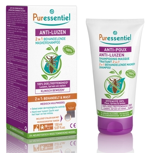 Puressentiel Anti-poux Shampooing Traitant 2en1 150ml+peigne