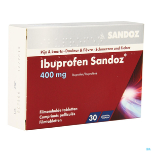 Ibuprofen Sandoz 400mg 30 Comprimés