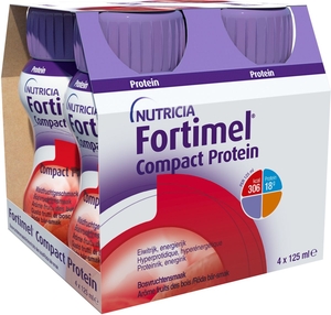 Fortimel Compact Protein Fruits Rouges 4x125ml