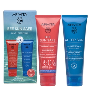 Apivita Coffret Bee Sun Safe Beach Essentials 2x100ml