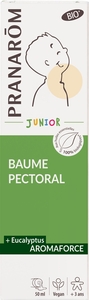Pranarôm Aromaforce Baume Pectoral Junior Bio 50ml